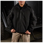 Куртка для штормової погоди Tactical Sabre 2.0 Jacket 5.11 Tactical Black 3XL (Чорний) Тактична - зображення 12