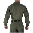 Сорочка под бронежилет 5.11 Tactical Rapid Assault Shirt 5.11 Tactical TDU Green, L (Зеленый) - изображение 4