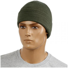 Шапка акрилова тонкої в'язки Beanie Cap Olive єдиний - изображение 5