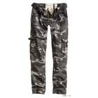 Штаны женские SURPLUS LADIES PREMIUM TROUSERS SLIMMY Surplus Raw Vintage Black Camo, 38 (Черный камуфляж)