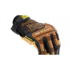 Перчатки Mechanix M-Pact Leather Fingerless Framer Gloves Mechanix Wear Brown XL (Коричневый) Тактические - изображение 6