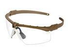 Окуляри захисні PJ Tactial Glasses Tan/Clear - зображення 1