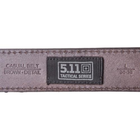 Пояс шкіряний 5.11 Tactical Leather Casual Belt 5.11 Tactical Classic Brown S (Коричневий) - зображення 4
