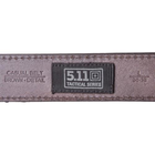 Пояс шкіряний 5.11 Tactical Leather Casual Belt 5.11 Tactical Classic Brown 3XL (Корчастий) - зображення 4