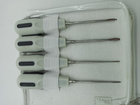 Стоматологічні хірургічні елеватори люксатори для видалення зубів набір 8шт - зображення 2