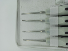 Стоматологічні хірургічні елеватори люксатори для видалення зубів набір 8шт - изображение 3