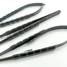 Набір інструментів для мікрохірургії голкотримач Castroviejo 16 см + пінцет 16 см + ножиці 16см - изображение 6