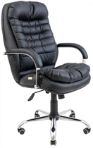Офисное Кресло Руководителя Richman Valencia Fly 2230 Хром M1 Tilt Черный