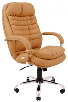 Офісне Крісло Керівника Richman Valencia Fly 2205 Хром M1 Tilt Коричневий