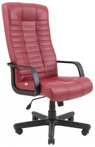 Офисное Кресло Руководителя Richman Atlant Zeus Deluxe Berry Пластик М2 AnyFix Бордовый