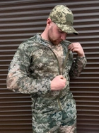 Маскировочный костюм сетка пиксель, Маскировочный летний костюм, Тактический маскировочный военный комплект 52р. - изображение 3