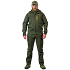 Тактичний костюм Softshell олива демісезонний Military Manufactory 18123 L - зображення 1