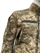Тактичний кітель статутний літній куртка військова КЛП ВСУ 52/5 Піксель - зображення 10