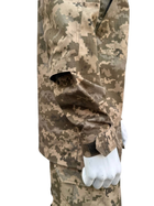Тактичний кітель статутний літній куртка військова КЛП ВСУ 54/4 Піксель - зображення 14