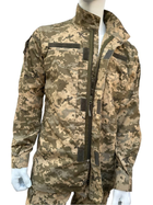 Тактичний кітель статутний літній куртка військова КЛП ВСУ 52/4 Піксель - зображення 7