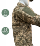 Тактичний кітель статутний літній куртка військова КЛП ВСУ 48/6 Піксель - зображення 4