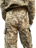 Тактичні штани статутні літні КЛП ЗСУ 56/4 Піксель - зображення 8