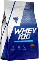 Białko Trec Nutrition Whey 100 900 g Brownies (5902114044152) - obraz 1