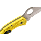Нож Spyderco Tasman Salt 2 Serrator Yellow (C106SYL2) - изображение 4