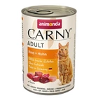 Вологий корм Animonda Carny Adult Beef + Chicken 400 г
