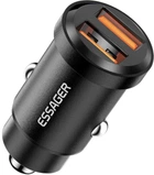 Зарядний пристрій Essager Gyroscope Mini Charger 30W Black (ECC2A-TL01)