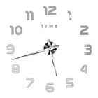 Настінний 3D годинник Voltronic ZH17520, 120cm, Silver (YT31198)
