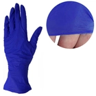 Перчатки нитриловые без талька Safe Touch Advanced Violet размер S 100 шт (8718007911800) (0104312) - изображение 1
