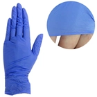 Перчатки нитриловые без талька Mediok Blue M 100 шт (0133075) - изображение 1