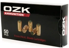 Холостые стартовые шумовые патроны Ozkursan 9мм пистолетный (50 шт) - изображение 2