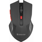 Мышка Defender Accura MM-275 беспроводная 6кн 1600 dpi красный