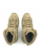 Армійські берци чоловічі шкіряні черевики Оливковий 43 розмір надійний захист і комфорт для тривалого використання якість і міцність - зображення 1