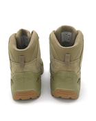 Армейские берцы мужские кожаные ботинки Оливковый 43 размер надежная защита и комфорт для длительного использования качество и прочность - изображение 3