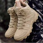 Армейские мужские кожаные ботинки Койот 45 размер идеальное сочетание комфорта и функциональности для длительного использования и активного образа жизни - изображение 10