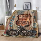 Плед 3D BORN to RIDE 10607 135х160 см