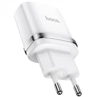 Сетевое зарядное устройство СЗУ HOCO N1 1USB/2.4A + USB - Lightning 12pc Белый