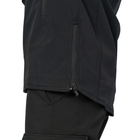 Тактическая мужская курточка с 6 карманами Combat Soft Shell Софтшел черный размер M - изображение 8