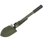 Складна лопата, туристична лопата для кемпінгу, міні лопата, саперна лопата Shovel Mini + чохол. Колір зелений - зображення 7