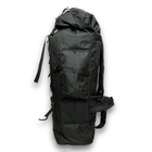 Рюкзак тактический 110 литров черный - изображение 2