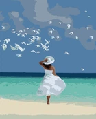 Картина по номерам "Встреча с морем" 40*50 см Artissimo PN2881