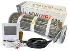 Тепла підлога під плитку GrayHot 150 Вт/м² 2,3 м²+Wi-Fi сенсорний термостат