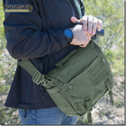 Плечевая сумка First Tactical Summit Side Satchel 180012 Олива (Olive) - изображение 3