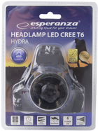 Ліхтар налобний Esperanza Head Lamp LED T6 Cree Hydra (EOT031) - зображення 2