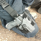 Стегнова платформа IMI-Z2200 The Tactical Drop Leg Platform Чорний - зображення 1