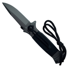 Нож складной Browning черный полуавтомат - изображение 4