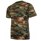 Хлопковая футболка Mil-Tec® Woodland XL - изображение 1