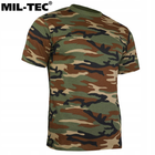 Хлопковая футболка Mil-Tec® Woodland XL - изображение 4
