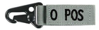 Ключница карабин группа крови на ключи Condor Blood Type Key Chain 239 1 (0+), Фоліадж (Foliage) - изображение 1