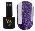 Гель-лак Valeri Color 116 Сиреневый с серебренными блестками 6 мл