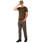 Літня футболка чоловіча тактична Jian 9184 розмір 3XL (54-56) Камуфляж Surpat - зображення 4