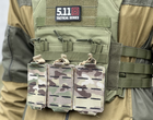Подсумок под магазин Tactic, тактический армейский подсумок ак одинарный цвет Мультикам (pouch-AK-multicam) - изображение 2